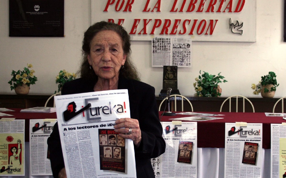 Fallece Rosario Ibarra de Piedra, fundadora del Comité ¡Eureka!