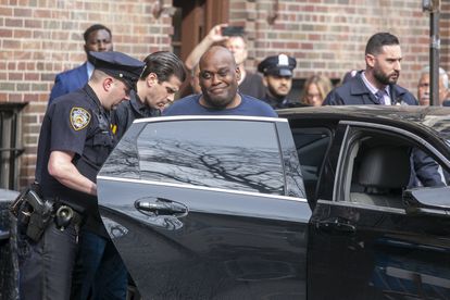 Frank James tras ser detenido por la policía, el pasado miércoles 13 de abril, en Nueva York.
