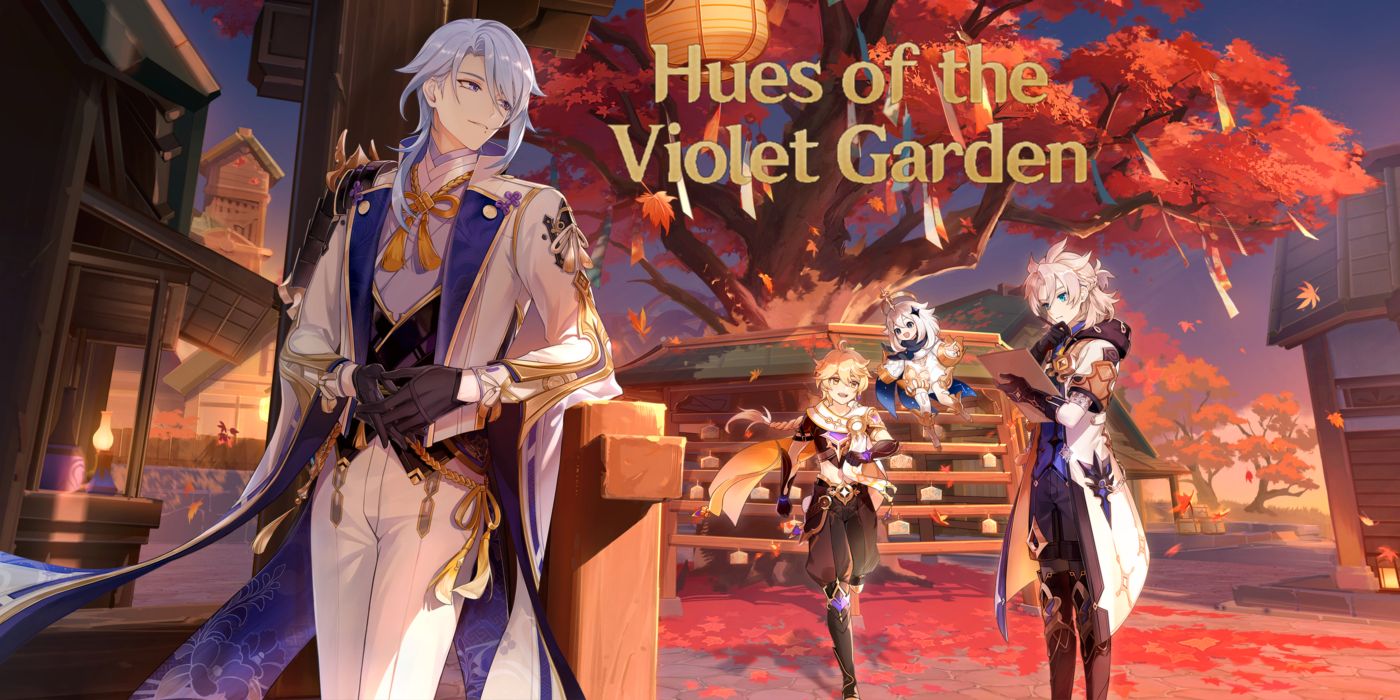 Genshin Impact: Hues of the Violet Garden Guía de eventos y recompensas
