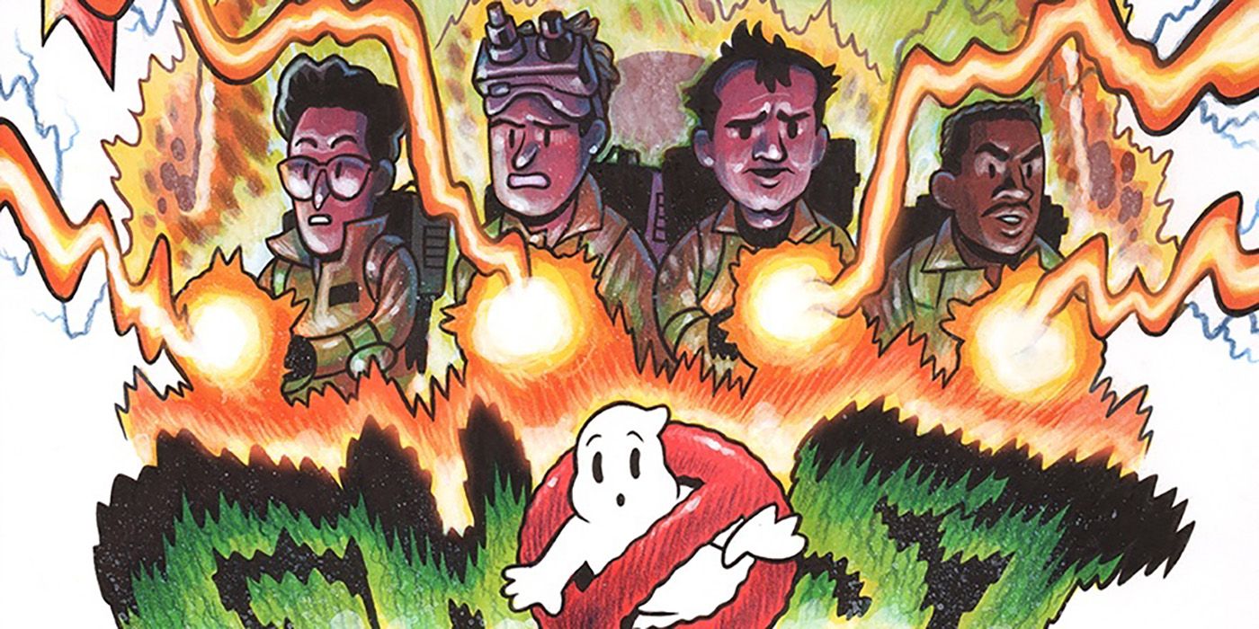 Ghostbusters Art visualiza la película original en un estilo animado único