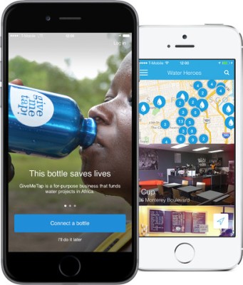 GiveMeTap, graduado de YC, ofrece datos gratuitos de agua y pisadas para las tiendas, y ayuda a África