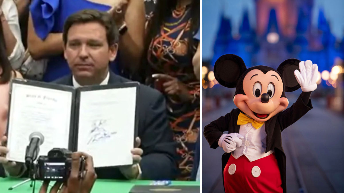 Gobernador firma proyecto de ley que elimina el autogobierno de Disney