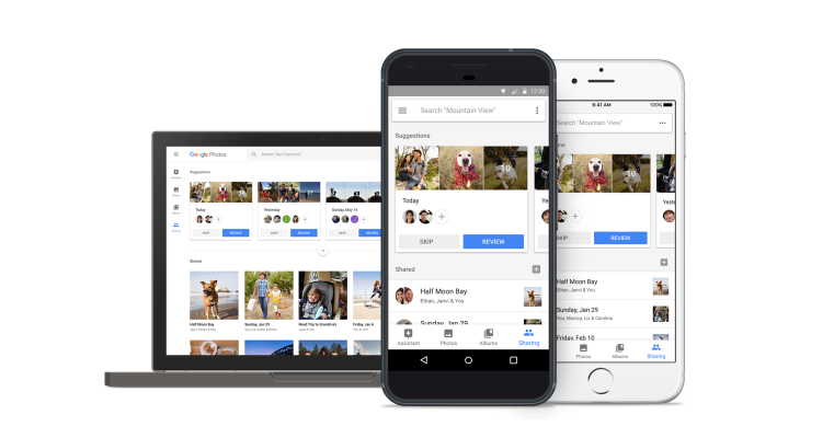 Google Photos agrega un uso compartido más inteligente, sugerencias y bibliotecas compartidas