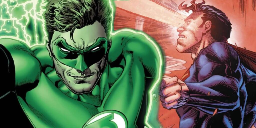 Green Lantern tiene el arma perfecta contra la visión de calor de Superman