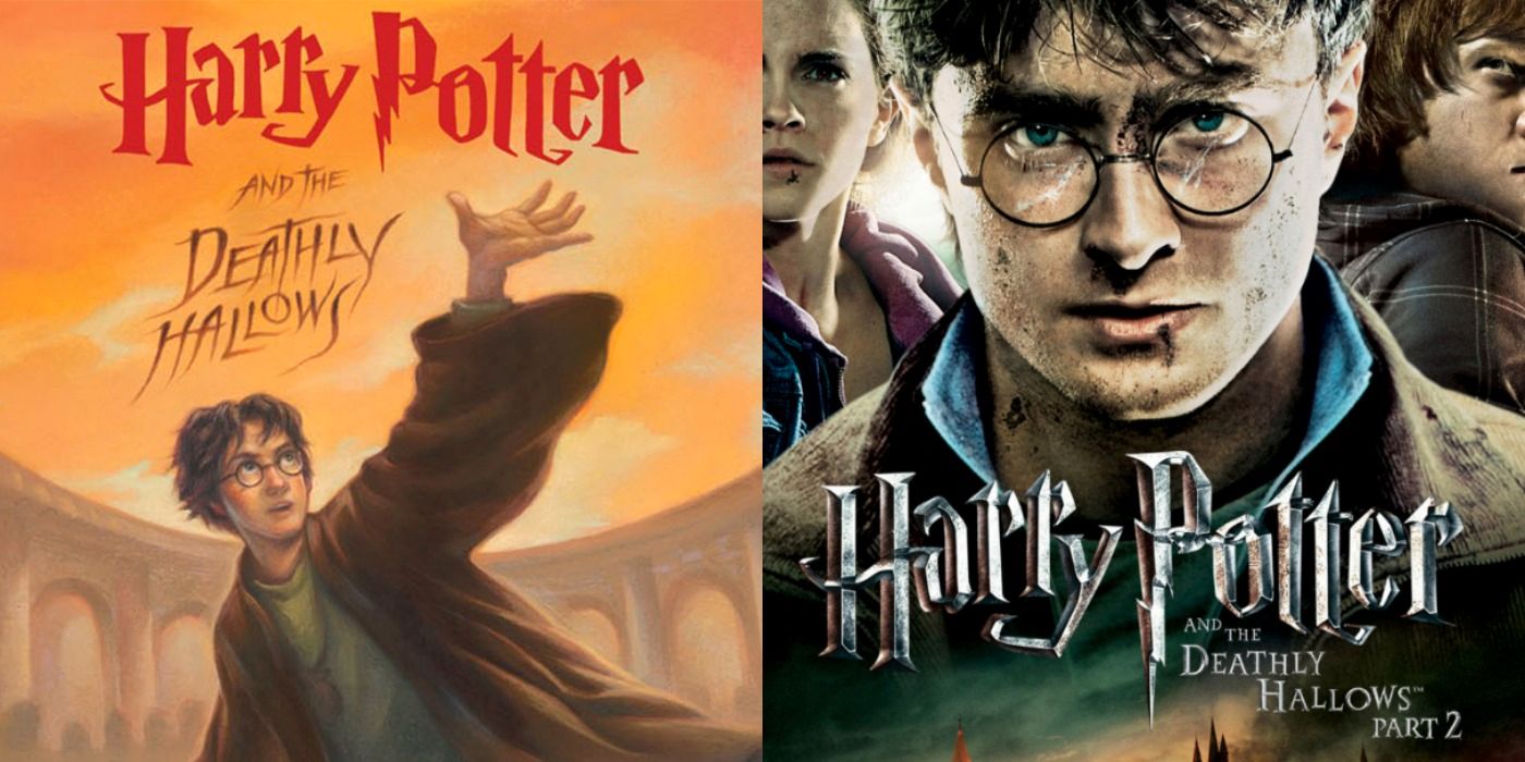 Harry Potter: Comparando la última línea de libros de 10 personajes principales con su última línea de película