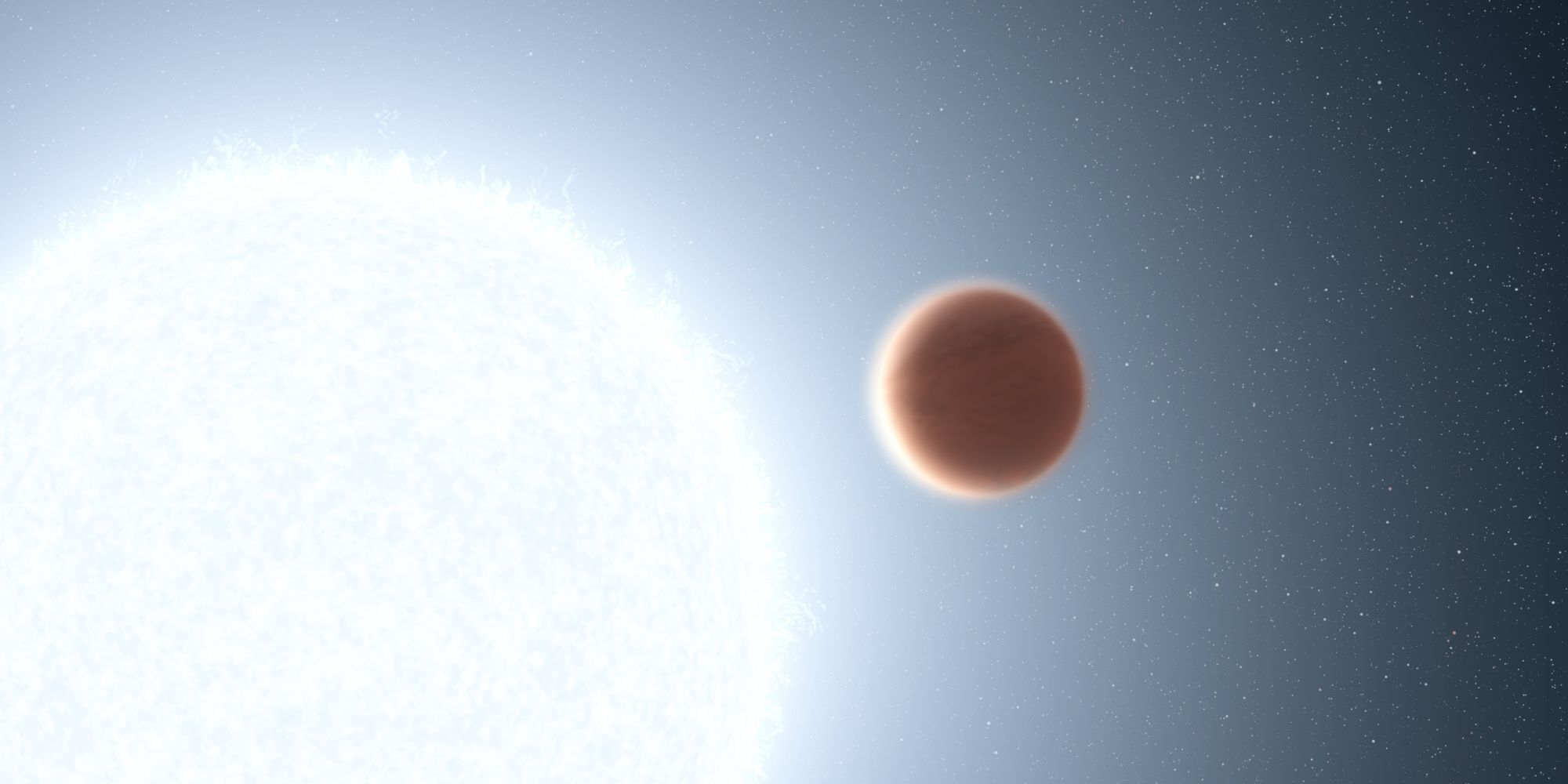 Hubble descubrió un planeta abrasador que es 3 veces más caliente que Venus