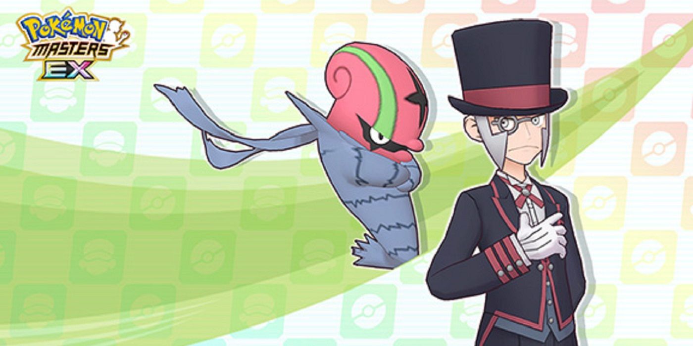 Ingo se ve guapo en el evento Curious Tea Party de Pokémon Masters EX