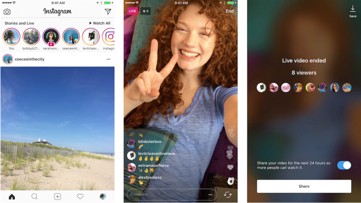 Instagram Stories llega a 250 millones de usuarios diarios, agrega repeticiones de video en vivo