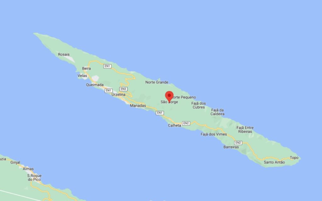 Inusual actividad sísmica en la isla Sao Jorge; van más de 27 mil pequeños temblores