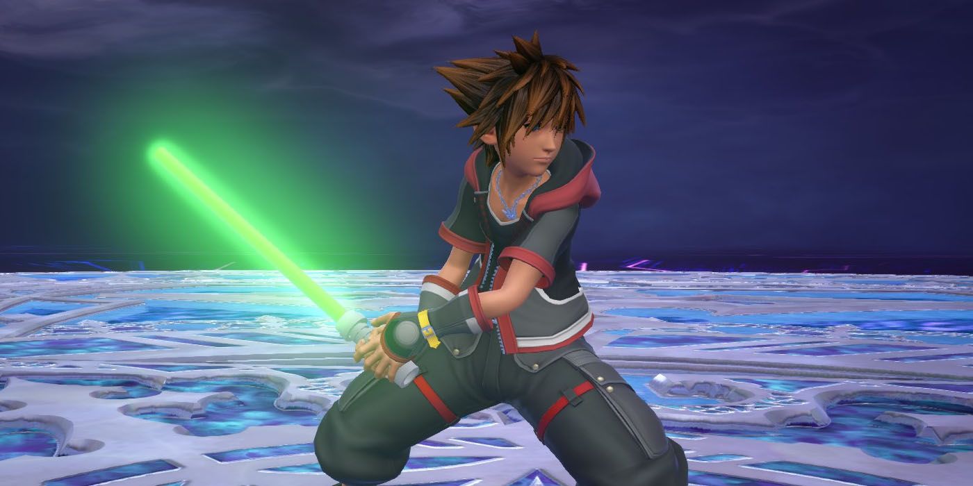 Kingdom Hearts 3 Mod permite a Sora empuñar un sable de luz
