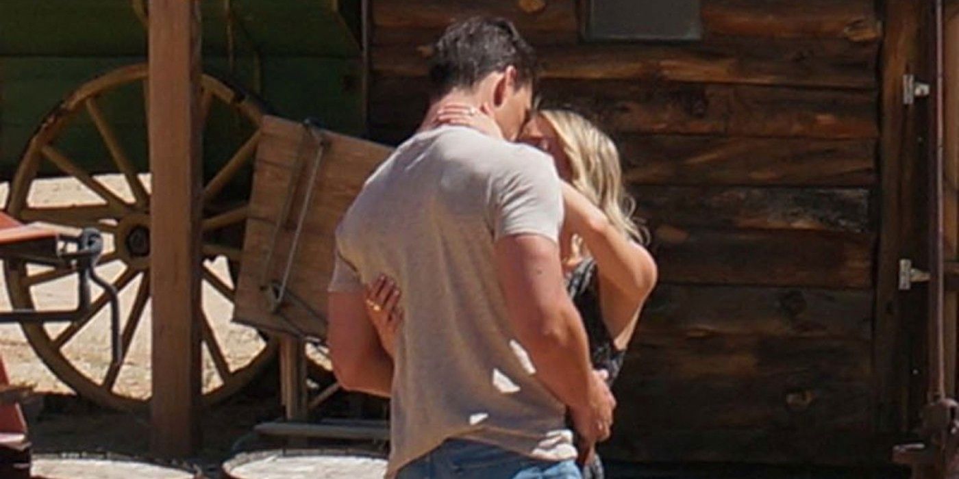 Kristin Cavallari y Tyler Cameron fueron vistos besándose durante una sesión de fotos