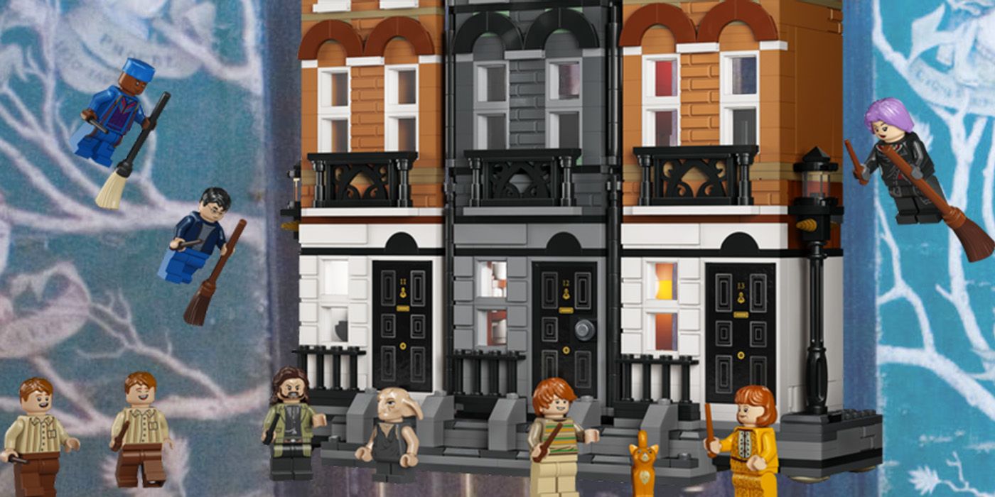 LEGO Grimmauld Place tiene una casa que parece fiel a la película de Harry Potter