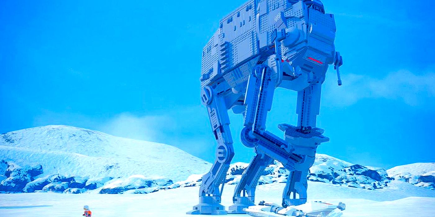 LEGO Star Wars: Skywalker Saga se burla de la pronunciación AT-AT