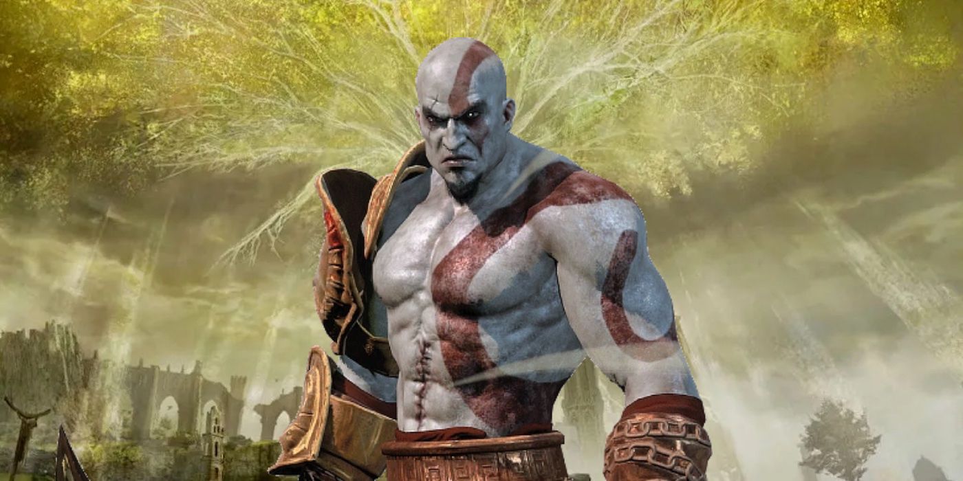 La construcción del anillo de Elden convierte a Kratos de God of War en un berserker empañado