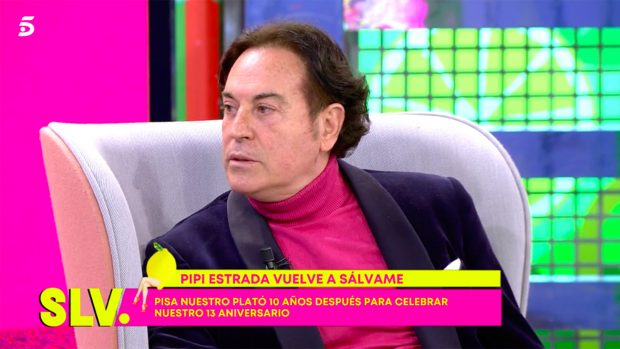 Pipi Estrada en 'Sálvame' / Telecinco