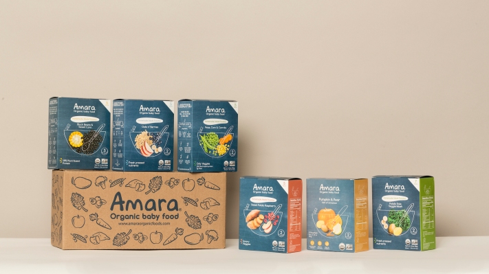 La empresa de tecnología alimentaria Amara engulle 12 millones de dólares por sus productos para bebés ricos en nutrientes