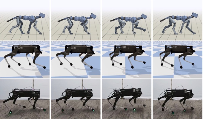 La investigación de Google crea un trote de perro robótico sin esfuerzo
