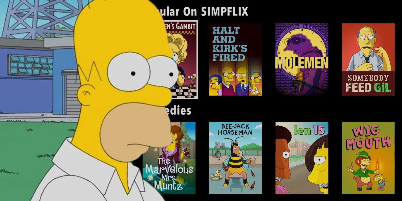 La parodia de Netflix de Los Simpson falseó por completo el remate