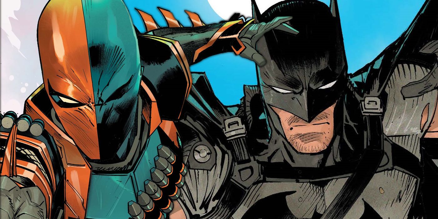 La primera batalla de Deathstroke y Batman se reescribe en New DC Comics