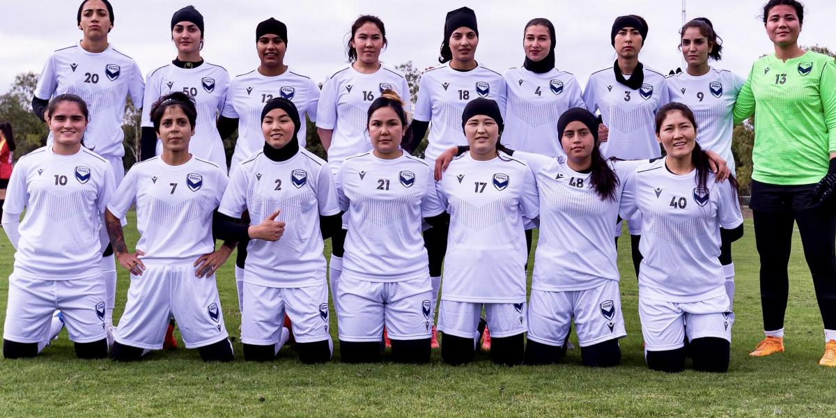Las jugadoras de Afganistán, sin dorsal para proteger a sus familias
