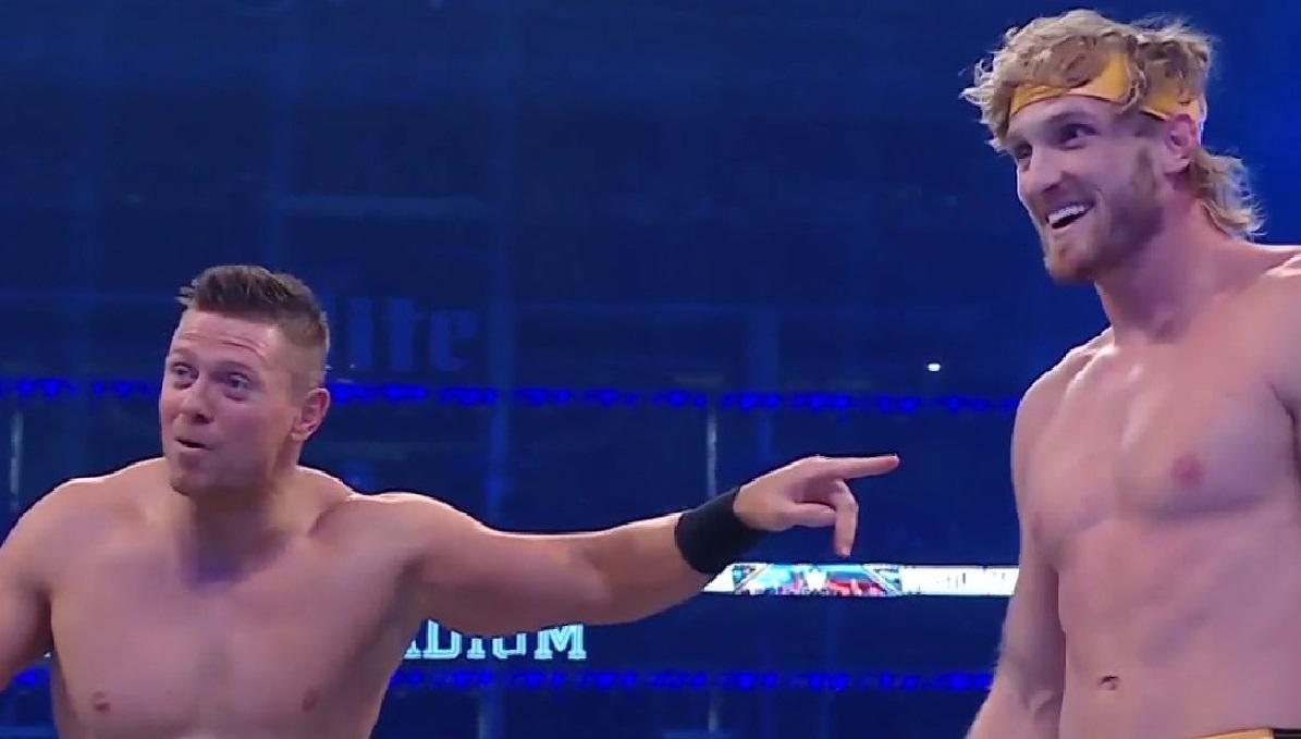 Logan Paul lanza una bomba F después de ser traicionado por The Miz en WrestleMania 38