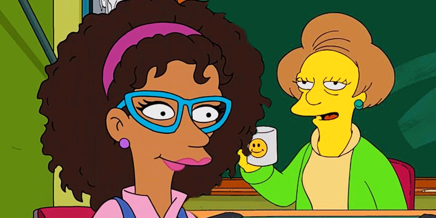 Los Simpson: ¿Por qué funcionó el reemplazo de la Sra. Krabappel de Kerry Washington?