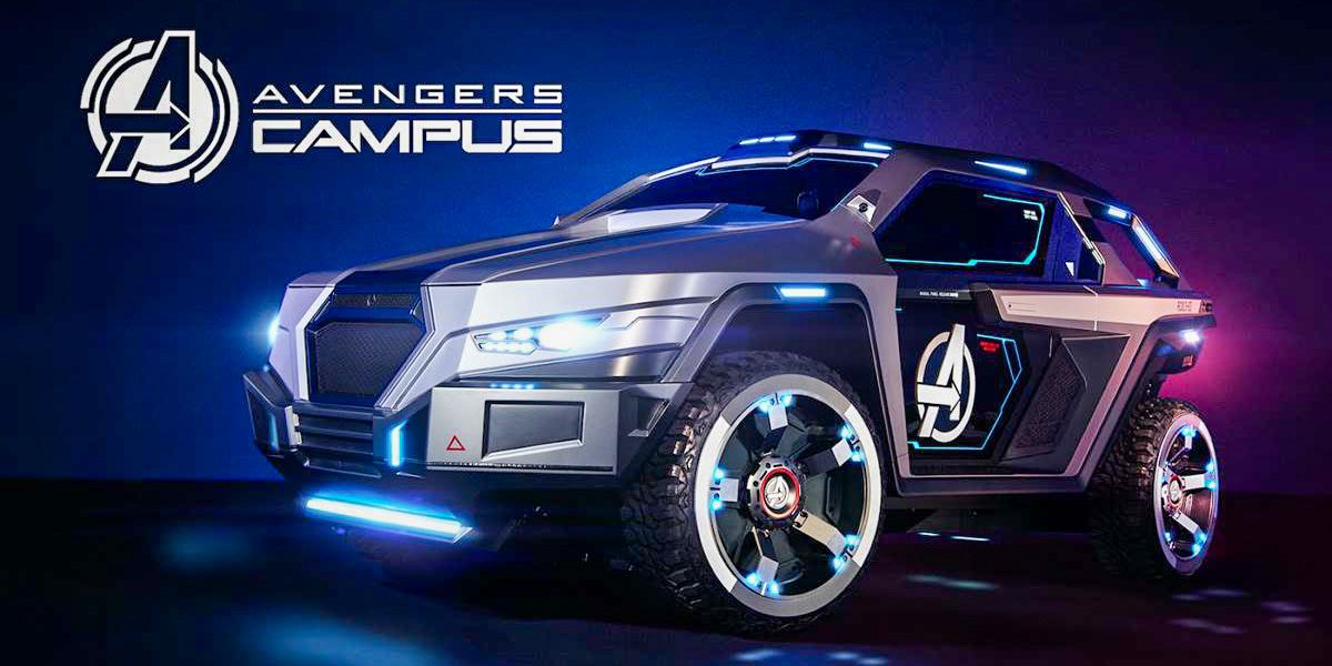 Los Vengadores obtienen elegantes autos impulsados ​​por vibranium en Disneyland Paris Image