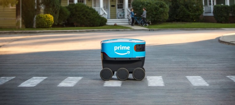 Los robots de entrega autónomos de Amazon Scout comienzan las entregas en California