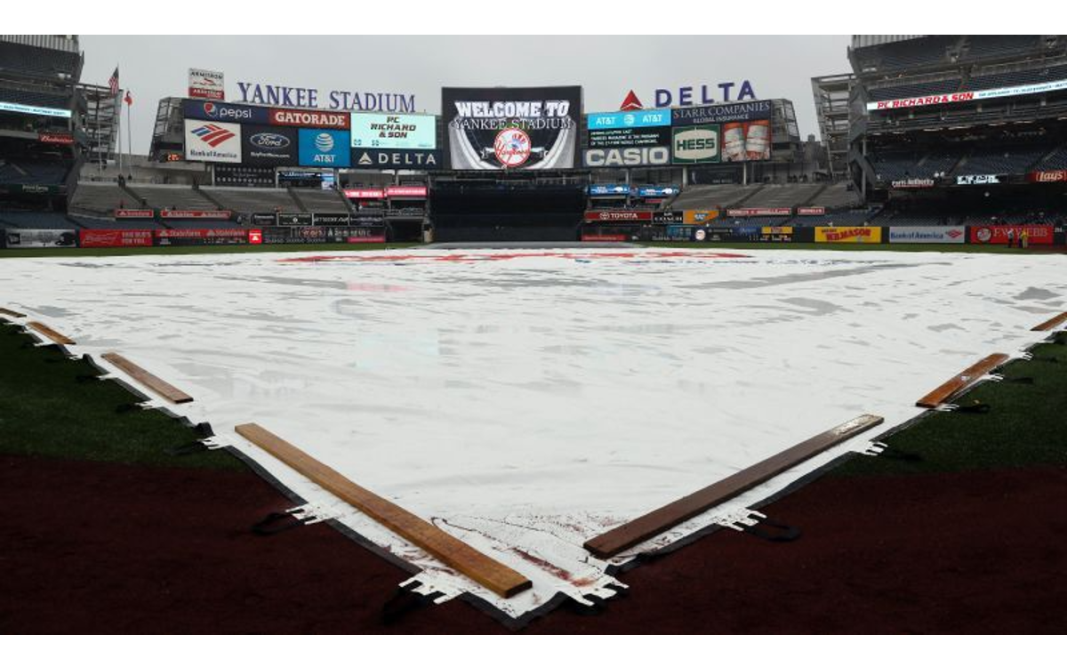 MLB: Batea de foul el mal clima en el Opening Day | Tuit