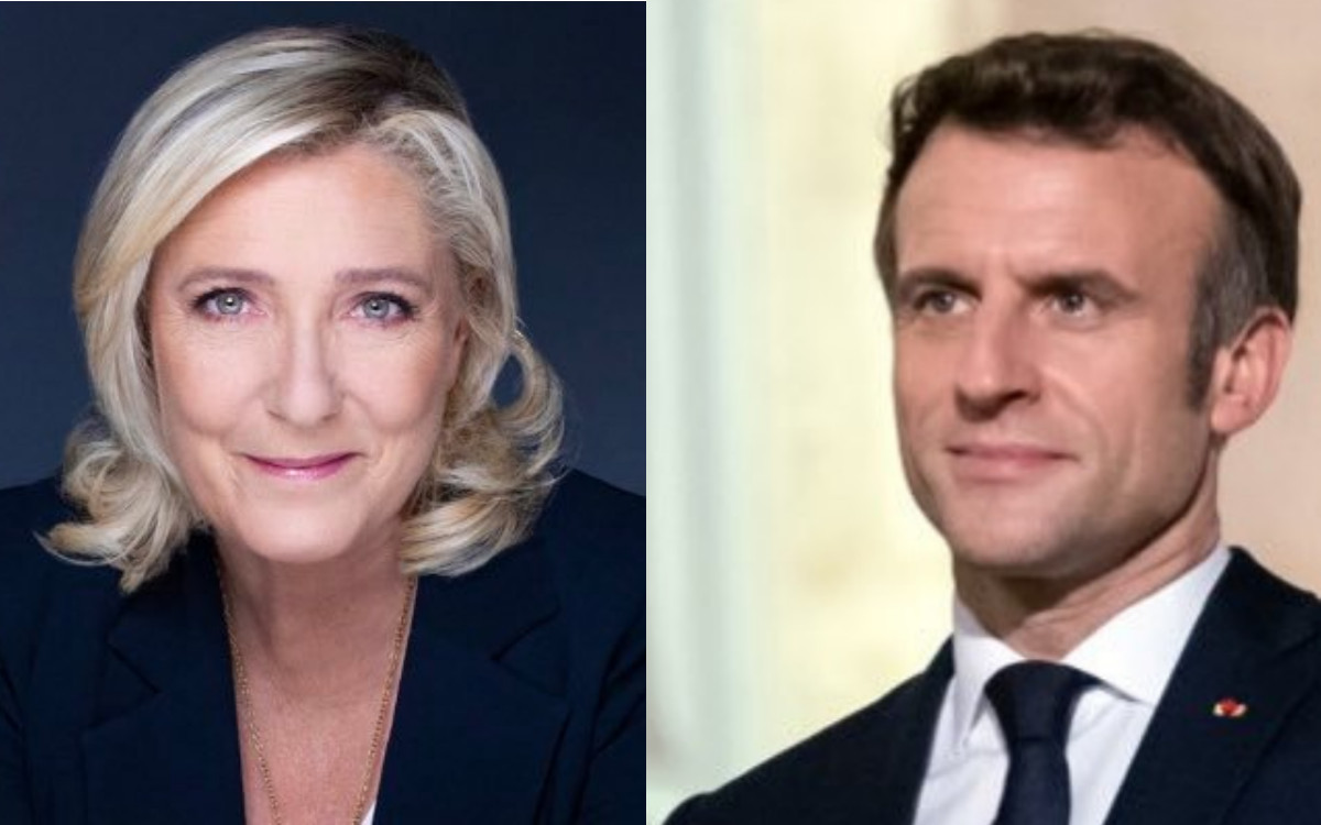 Macron disputará la presidencia de Francia con Marine Le Pen en segunda vuelta