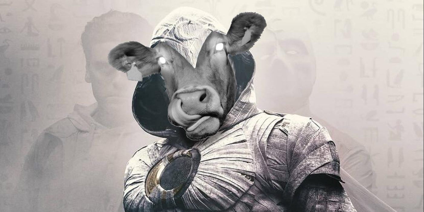 Moon Knight Fan Art reimagina a Marc Spector de Oscar Isaac como una vaca