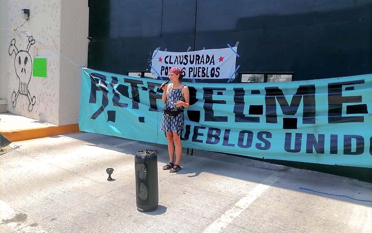 Morelos: Caravana por la vida y el agua clausura simbólicamente la termoeléctrica de Huexca