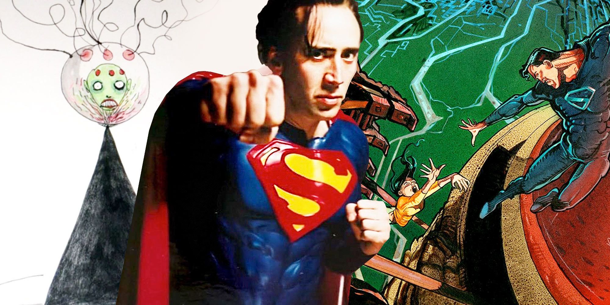 Nicolas Cage insiste en que eligió a Tim Burton para la película desechada de Superman