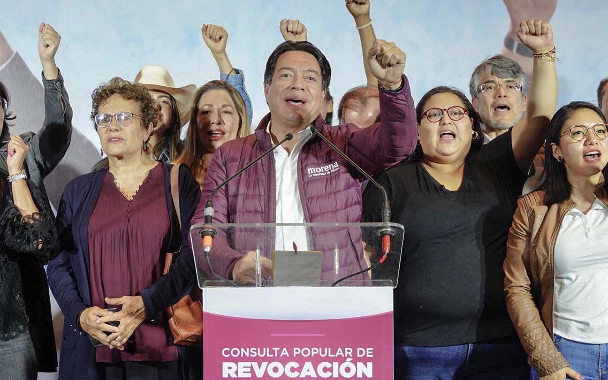 'Nuestro movimiento y nuestro presidente están más fuertes que nunca', asegura Mario Delgado