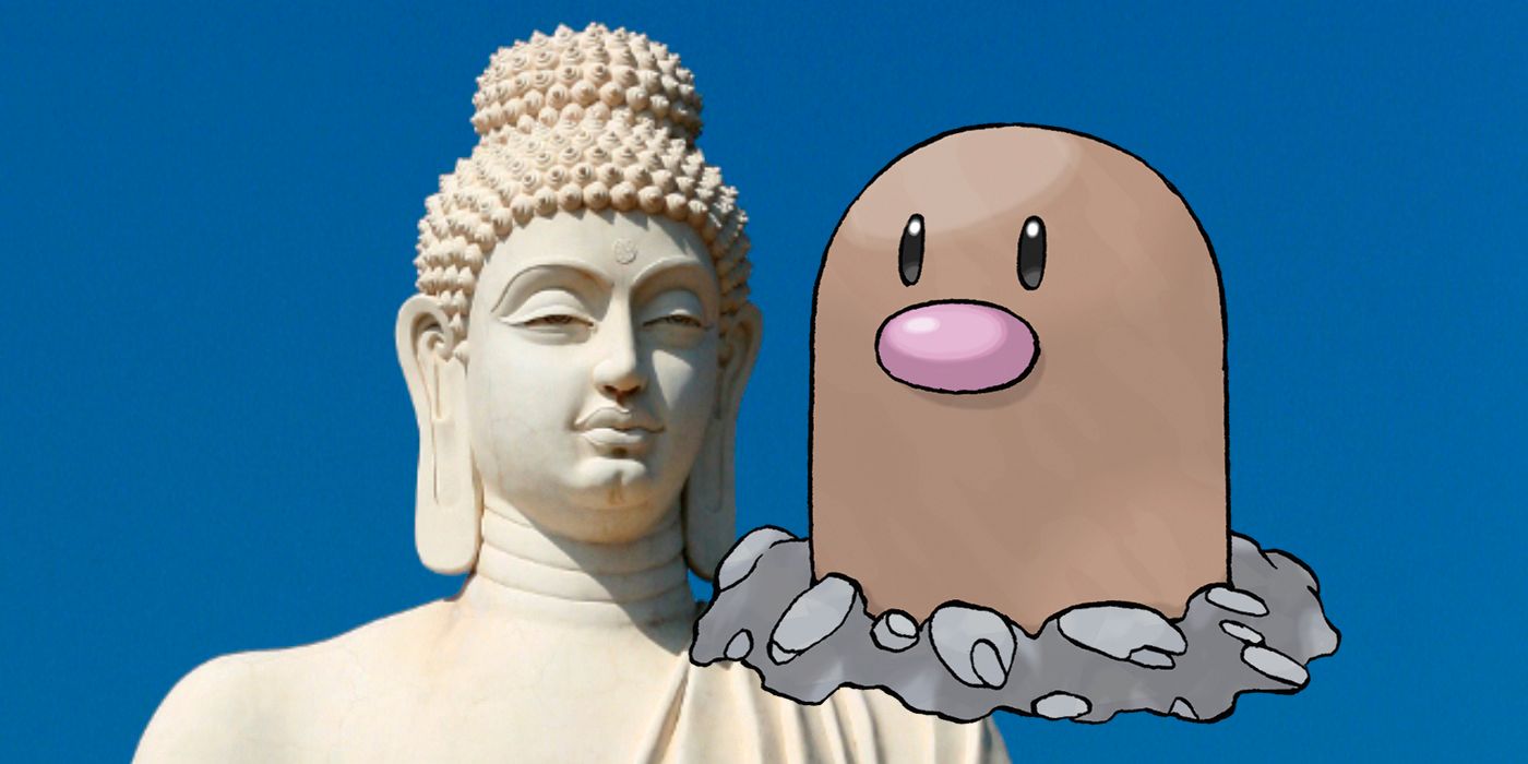 Pokémon Rojo y Azul reemplazó a Buda con Diglett
