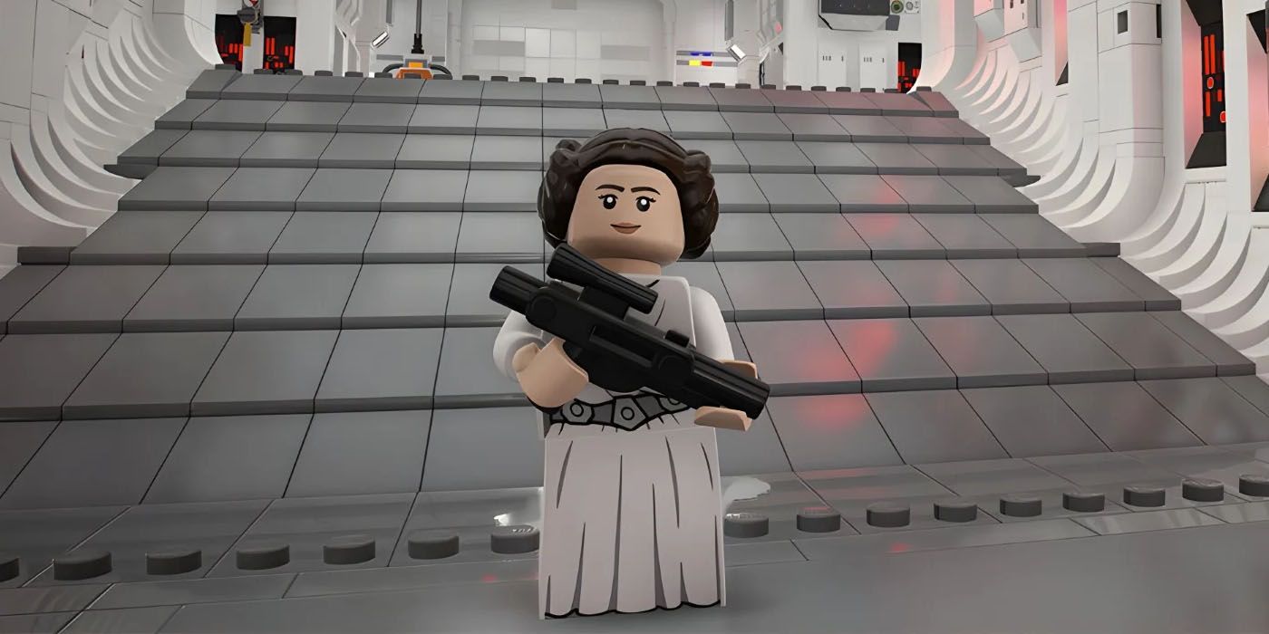 Por qué el acento de Leia es tan raro en LEGO Star Wars: Skywalker Saga