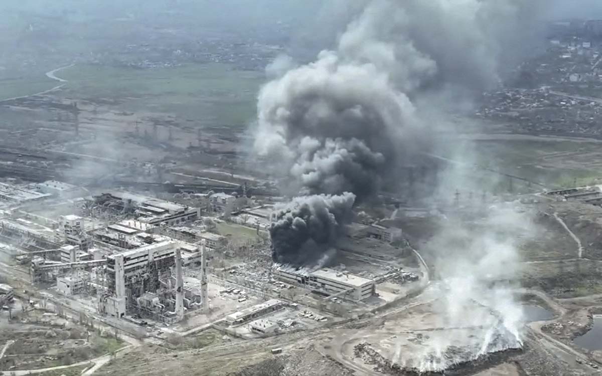 Rusia anuncia un alto el fuego unilateral para evacuar a los civiles de la planta de acero de Mariúpol