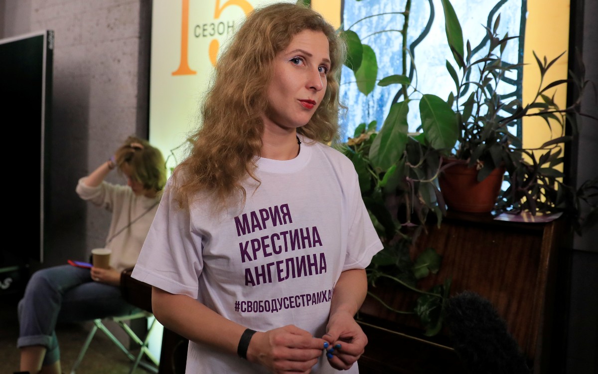 Rusia incluye en su lista de personas buscadas a Maria Aliójina, miembro del grupo punk Pussy Riot