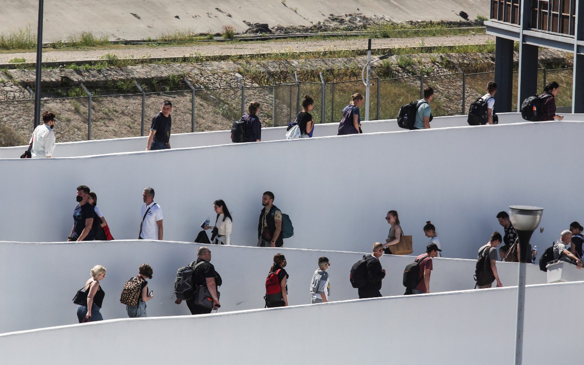 Se duplica arribo de ucranianos a Tijuana para solicitar asilo en EU