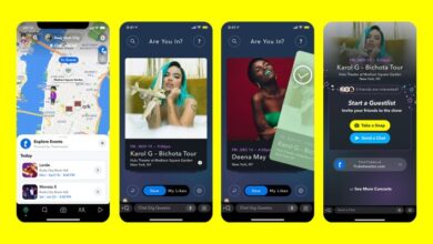 Snapchat se asocia con Ticketmaster para vincular a los usuarios con eventos en vivo cerca de ellos