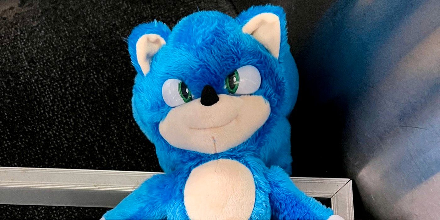 Sonic The Hedgehog Star deja Sonic Toy en el aeropuerto para viajar con fans