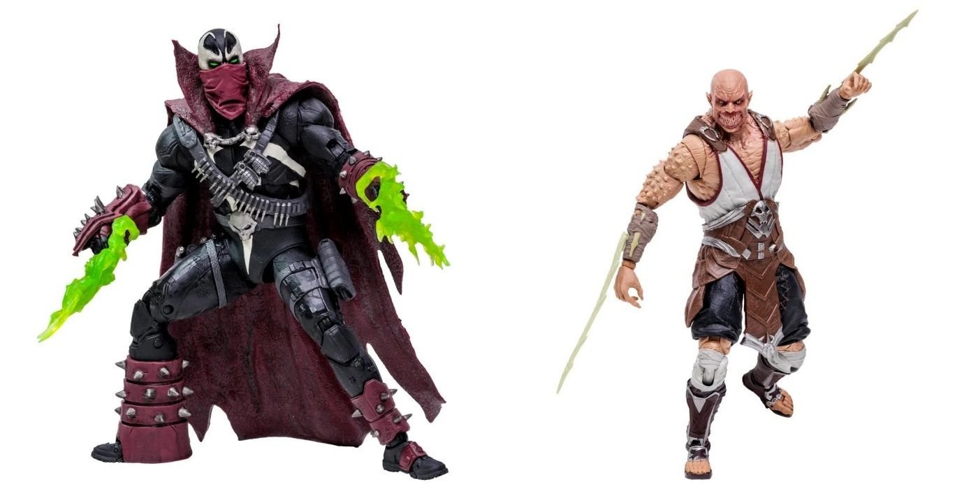 Spawn, Baraka y Nightwolf de MK11 inmortalizados en nuevas figuras de McFarlane