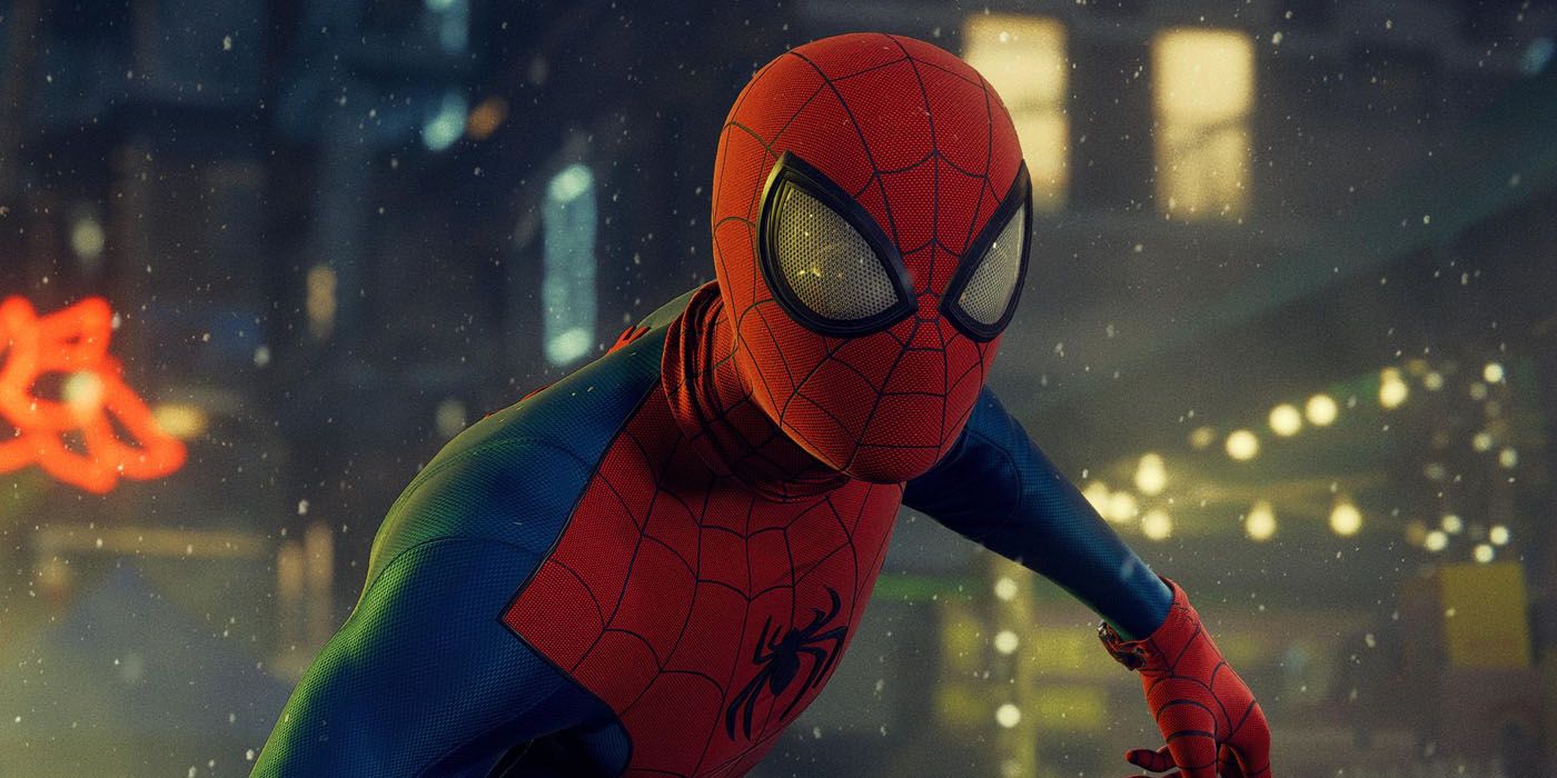 Spider-Man: Miles Morales Glitch convierte el traje de Spidey completamente en blanco