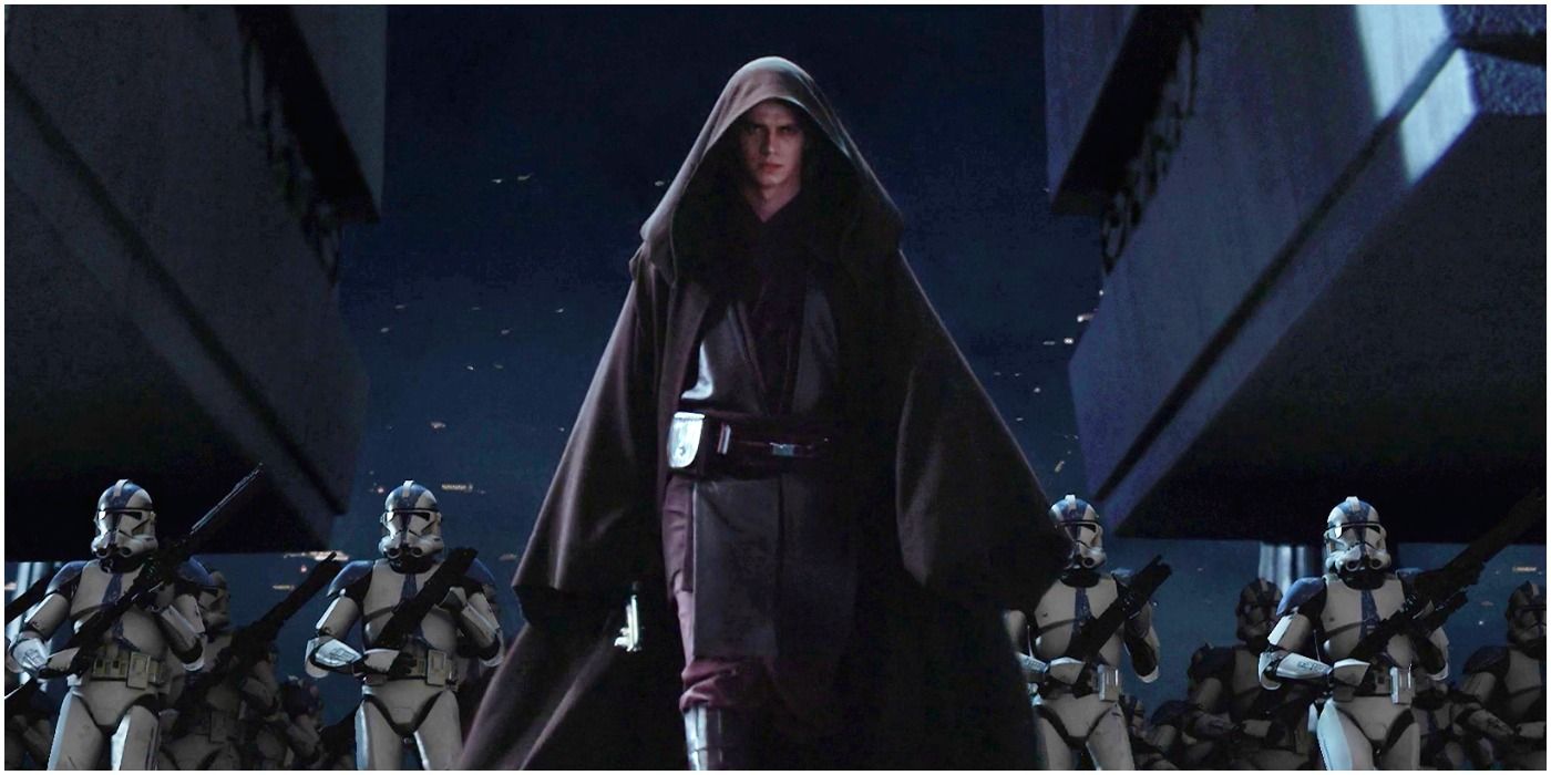 Anakin en el Templo Jedi en ROTS