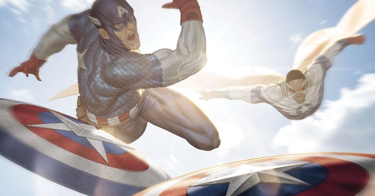 Steve Rogers y Sam Wilson debaten quién reclamará el manto del Capitán América