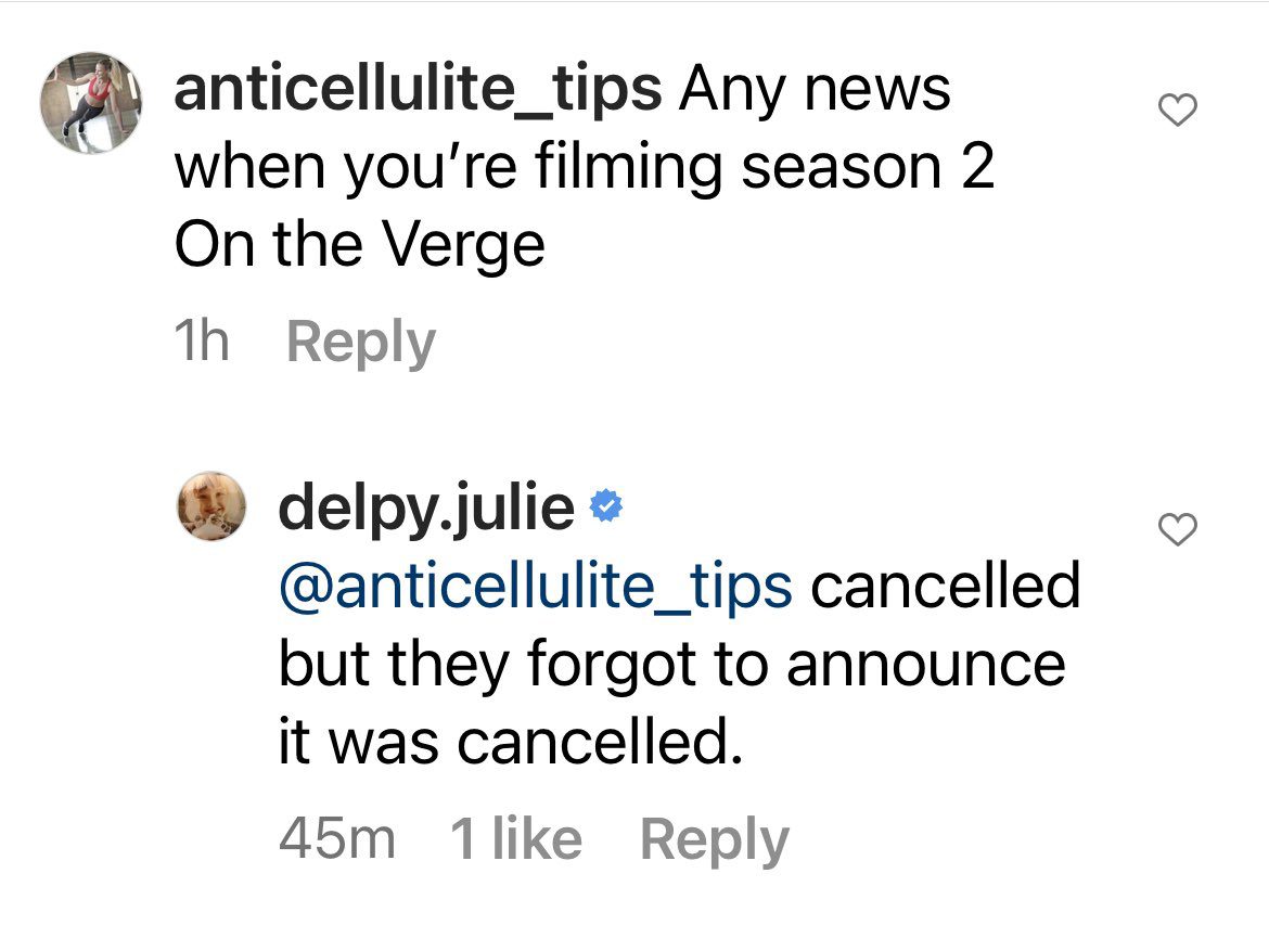 instagram julie delpy cancelar al borde