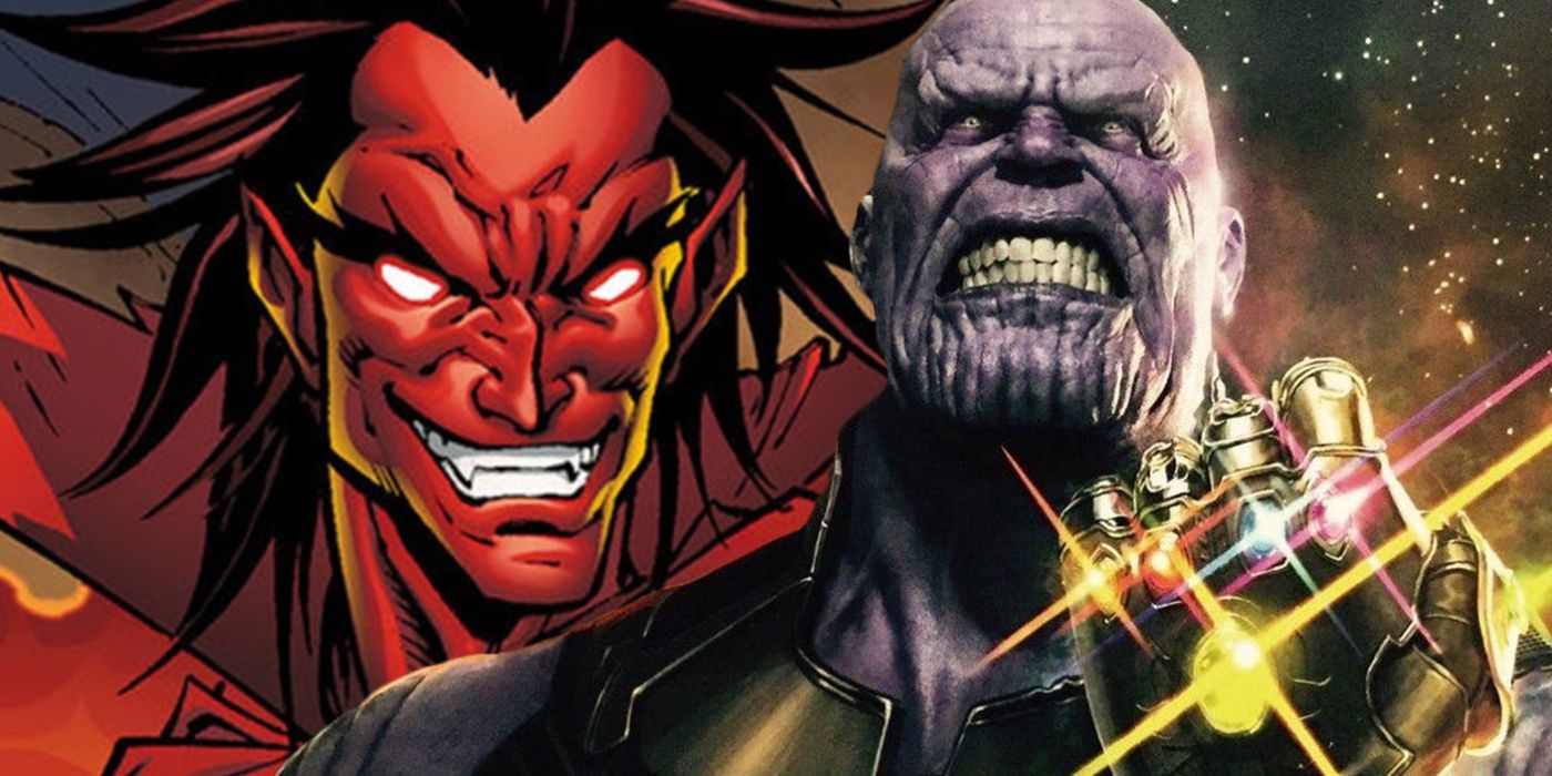 Thanos trabajando con Mephisto para su Infinity Snap finalmente tiene sentido