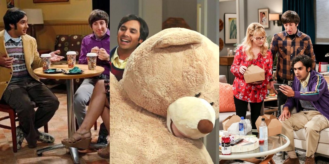 The Big Bang Theory: 8 divertidas veces que Raj fue la tercera rueda