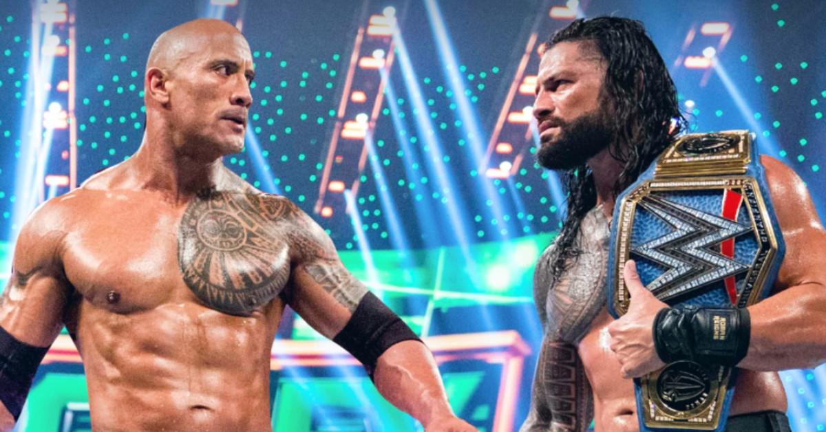 The Rock se burla de una nueva empresa masiva justo cuando Roman Reigns rompe su récord de WrestleMania