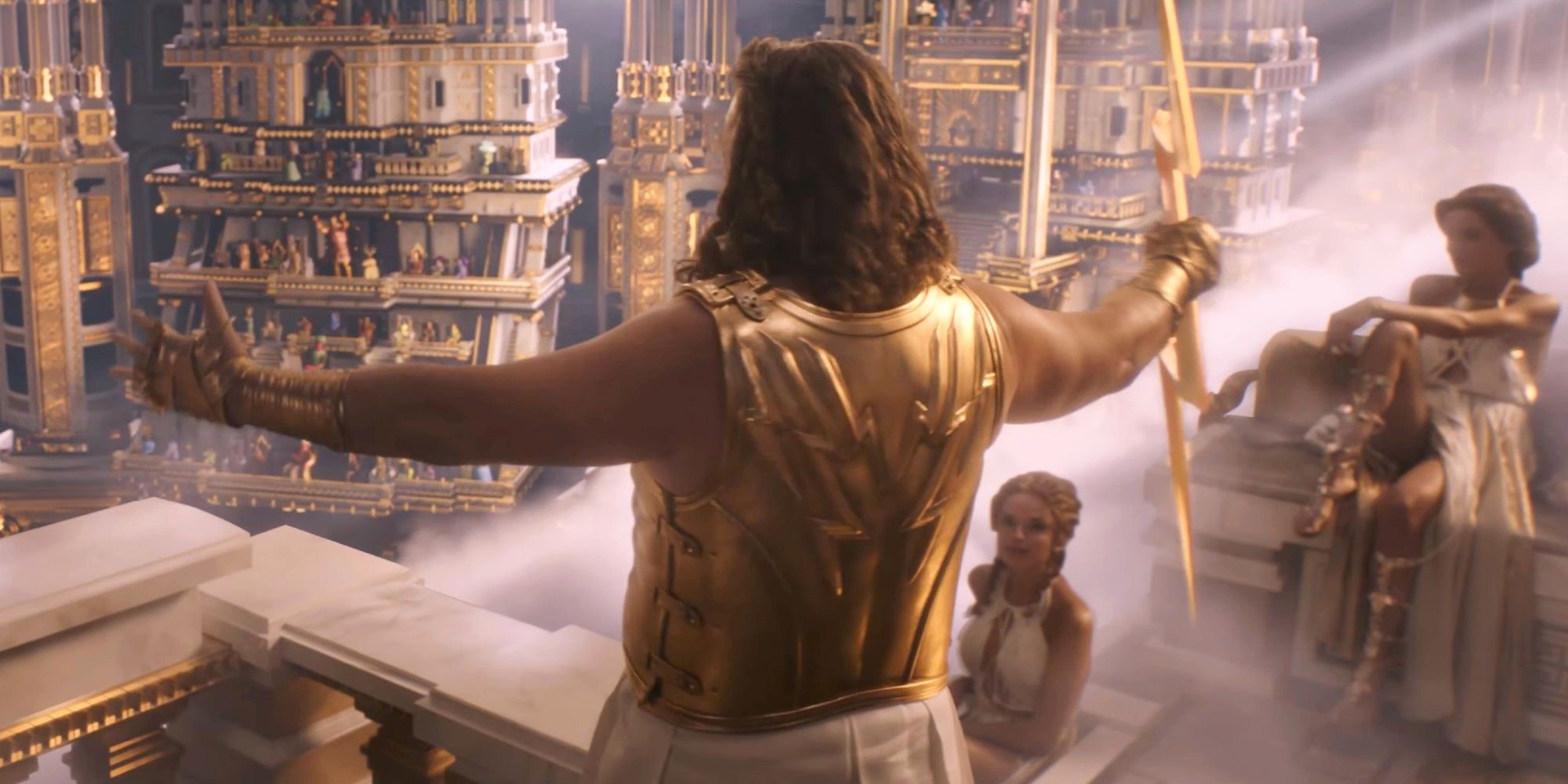 Thor: Love & Thunder 4K IMAX Trailer muestra más de Zeus de Russell Crowe
